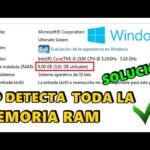 Porque el PC no usa toda la memoria RAM