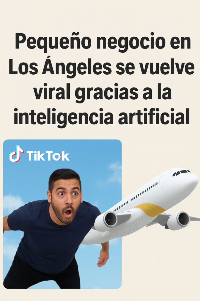 Pequeño negocio en Los Ángeles se vuelve viral gracias a la inteligencia artificial